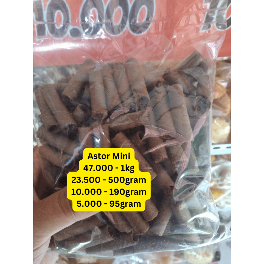 

Astor Mini Coklat - Camilan Ngonah Snacks