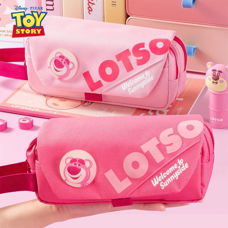 

Tempat Pensil Anak Disney Lotso Perlengkapan Sekolah Anak Pensil Case Lotso Kotak Pensil Anak