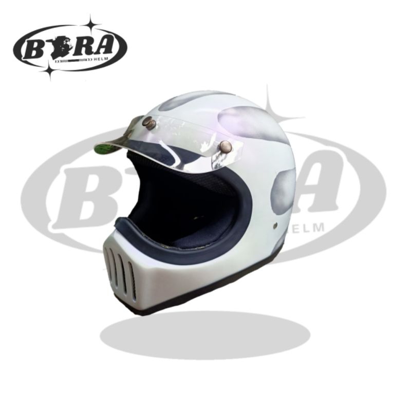 HELM CUSTOM CAKIL M30 KLASIK RETRO VINTAGE CLASICC