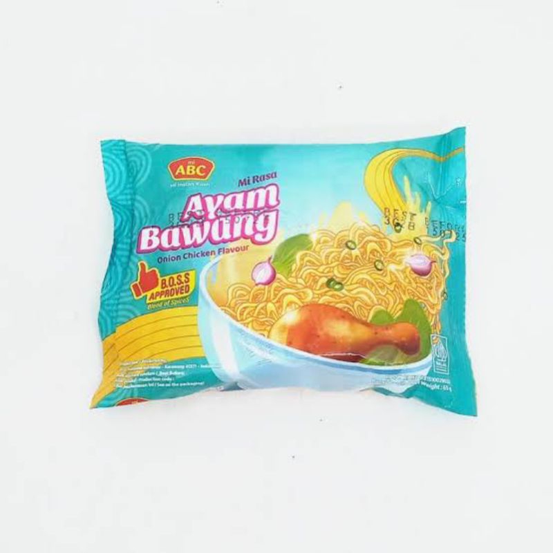 

MIE INSTAN ABC RASA AYAM BAWANG 70GR - mi kuah - PER BUNGKUS
