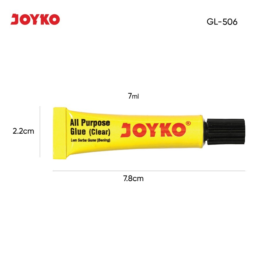

TBMO Liquid Glue Lem Kertas Cair Joyko GL-506 7ml / Lem Kertas Joyko