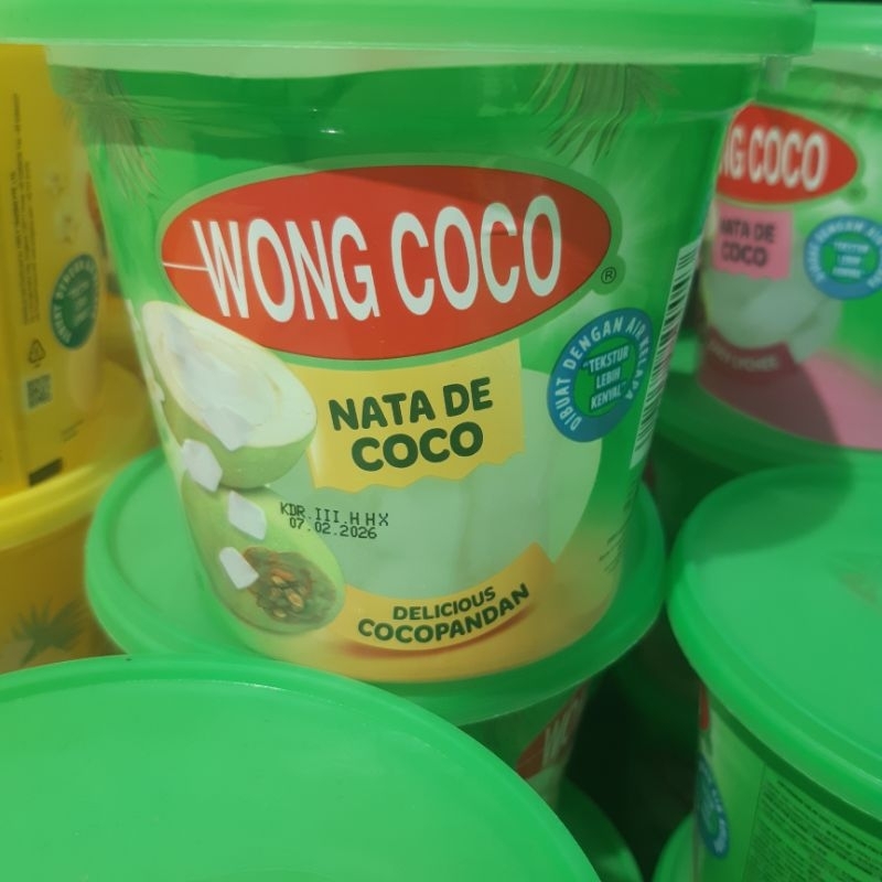 

Wong Coco Nata De Coco Ember 1 Kg Rasa Cocopandan