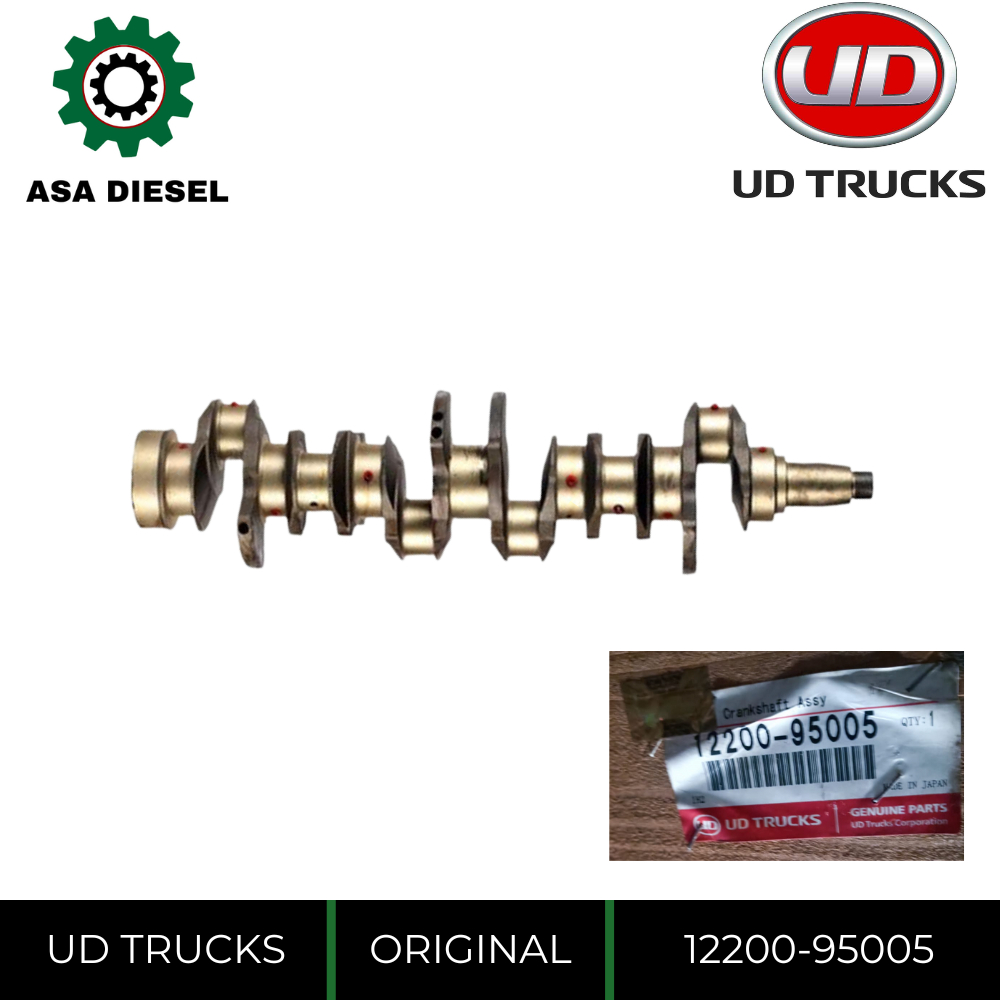 Crankshaft Assy Kruk As Nissan NE6 CK12 12200-95005 UD Trucks ASLI