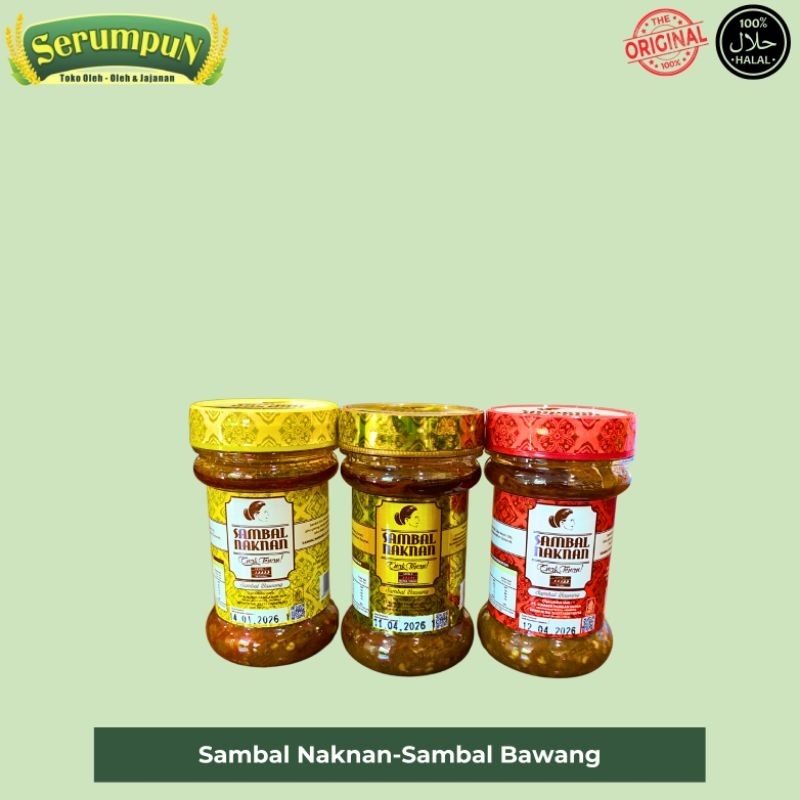 Sambal Bawang Naknan | Sambal Bawang | Sambal Botolan | Sambal Instant