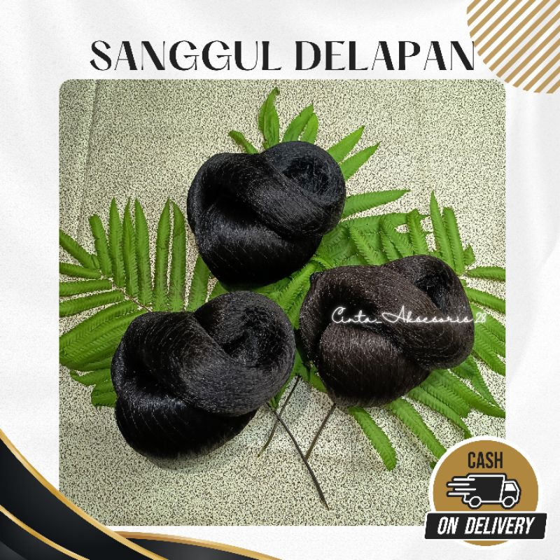 Sanggul Modern/Sanggul 8/Sanggul Bali/Sanggul Instan/Sanggul Sirkam