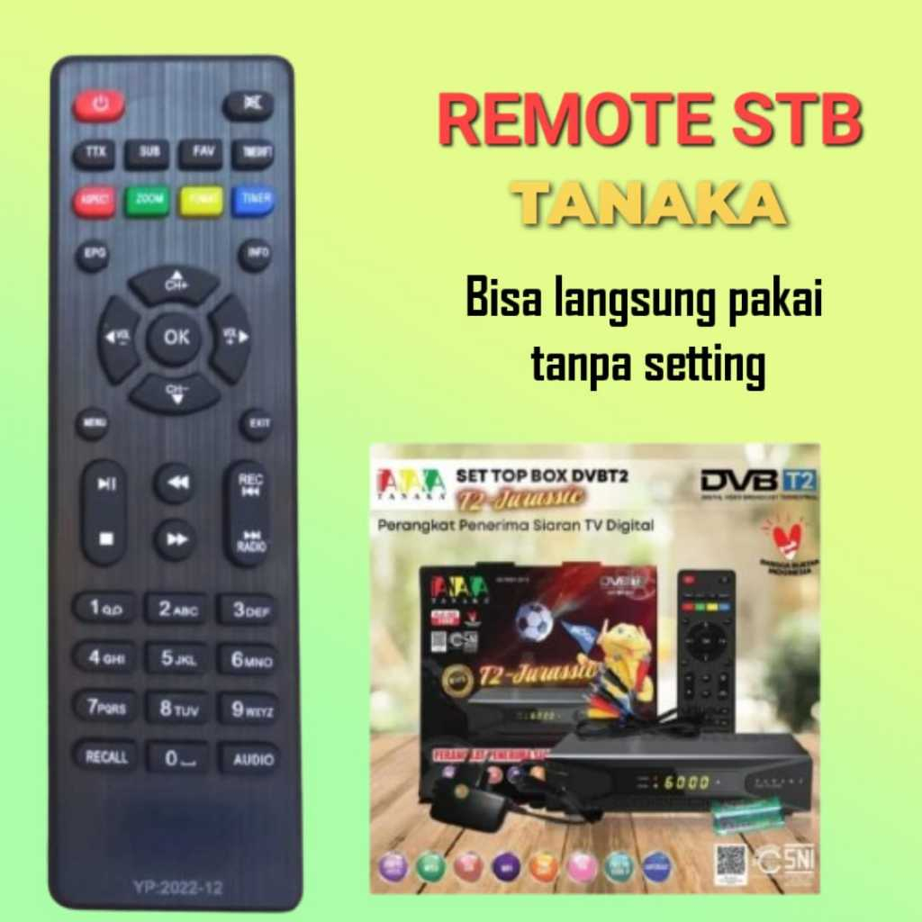 Remot set top box Tanaka Jurassic stb Hd t22