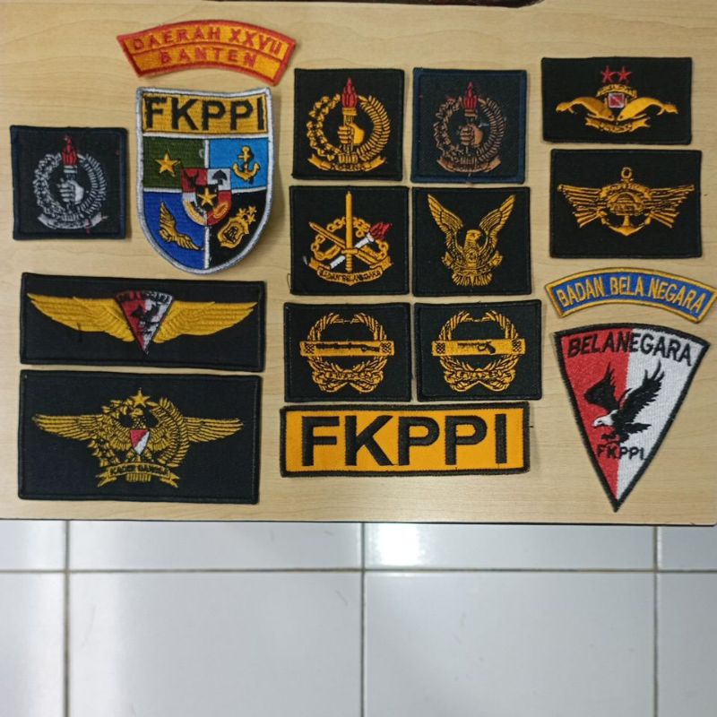 logo bordir fkppi / bet bordir fkppi lengkap wing harga satuan