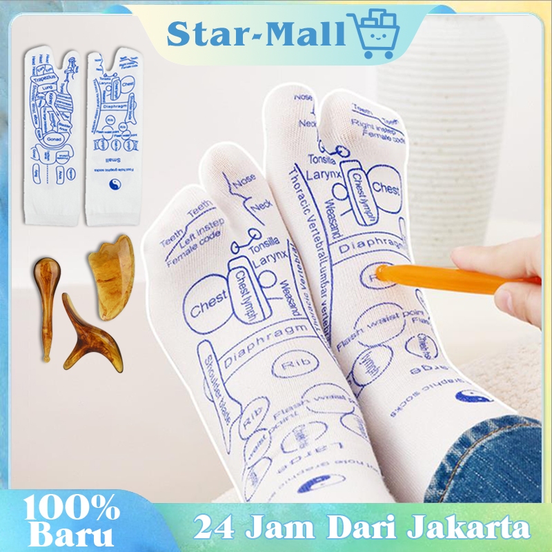 Kaos Kaki Kesehatan Terapi Kaos Kaki Pijat Refleksi Dengan Alat Pijat