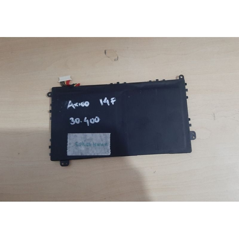 Baterai Axioo Mybook 14F Soket Kanan Normal Tested Seken Original