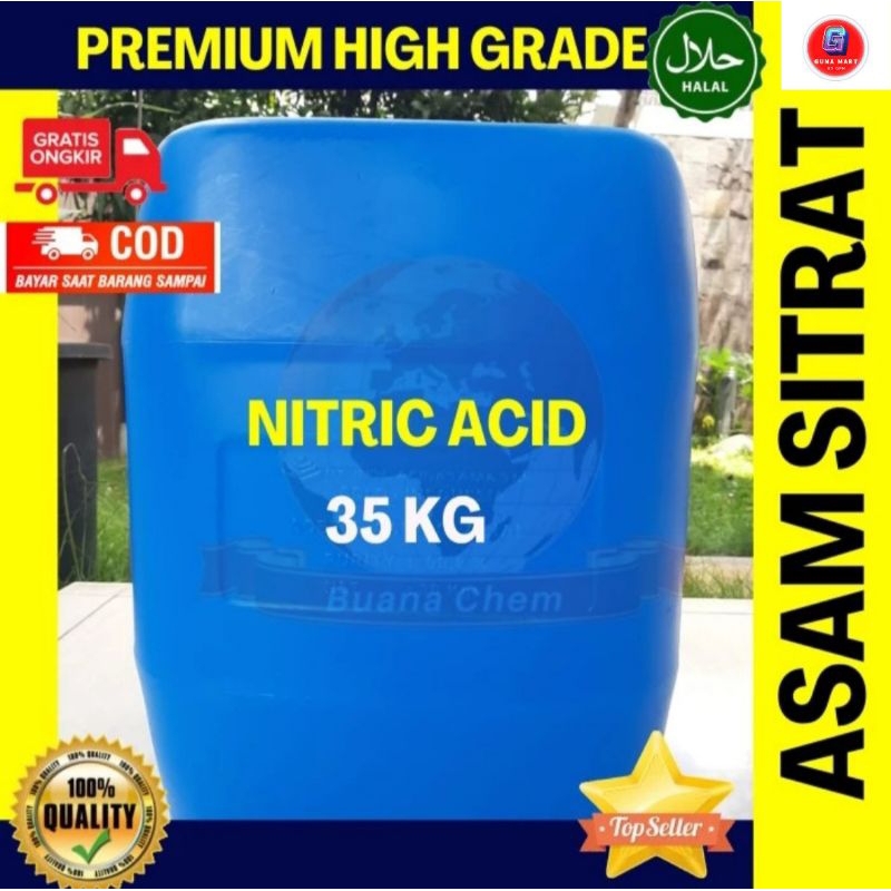 Nitric acid 35 KG / Asam Nitrat / HNO3