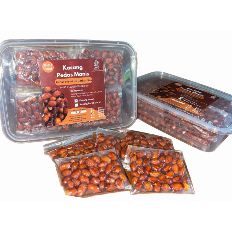 

Kacang Tanah Pedas Manis Box isi 20 pcs @15gr