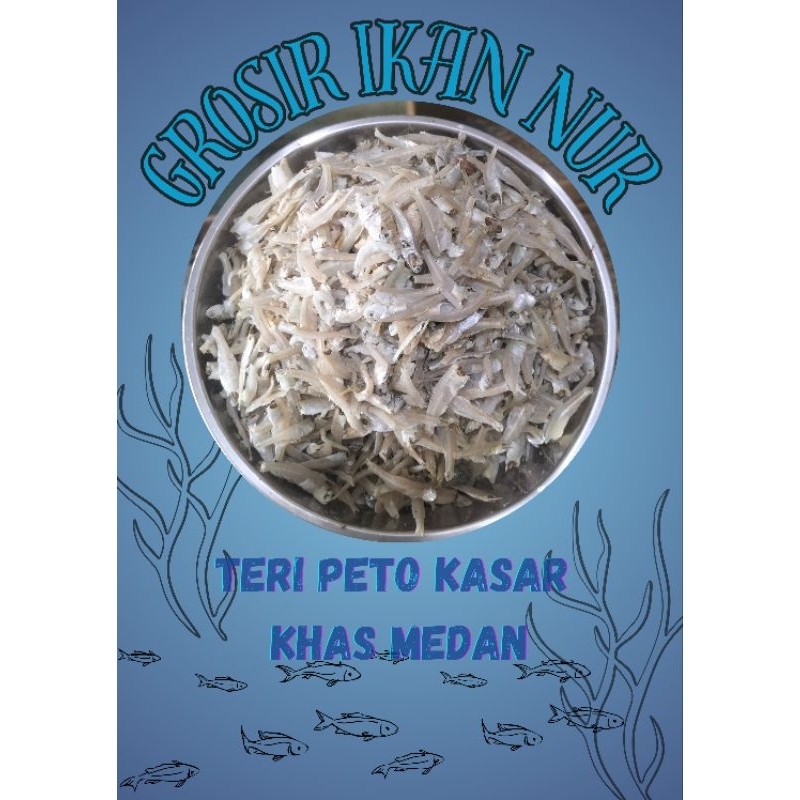 

Teri Peto Putih / Teri Gepeng Enak & tidak terlalu asin