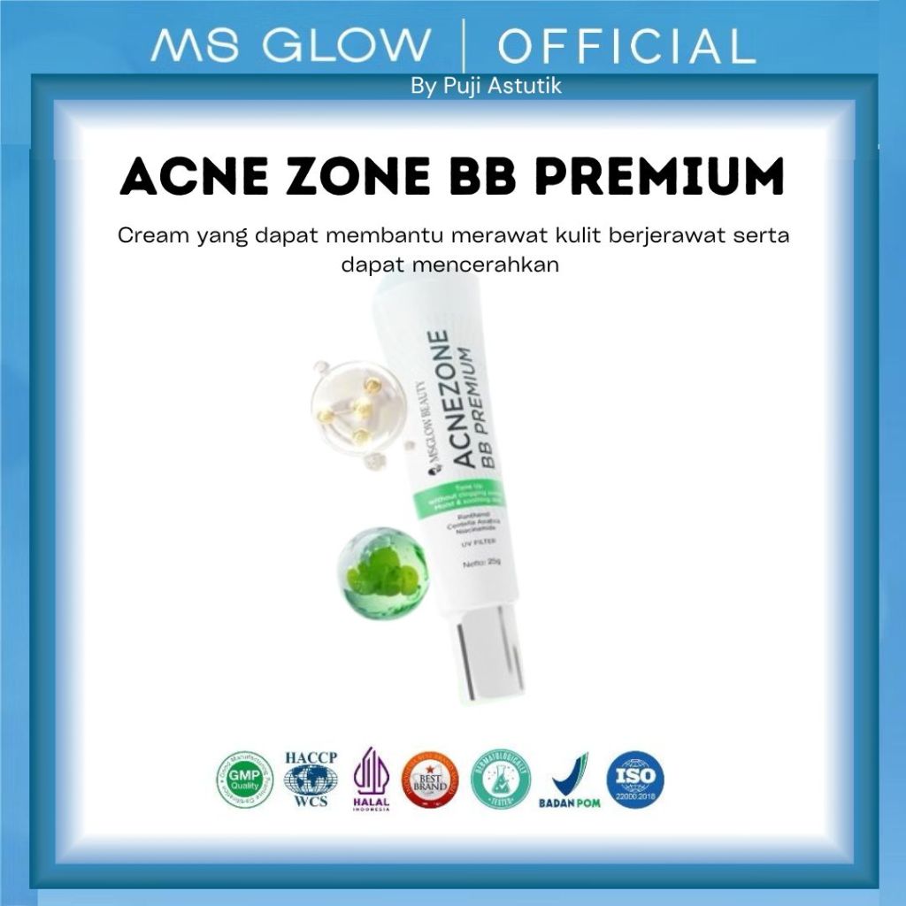MS GLOW ACNE ZONE BB PREMIUM