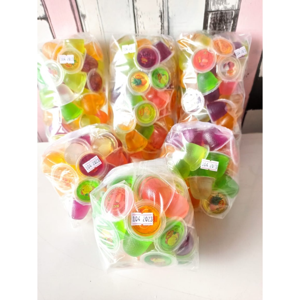 

[PROMO 1 KG] Inaco Mini Jelly Mix Rasa 1 kg - Jelly Inaco - Jelly Mini - Agen Kosmetik