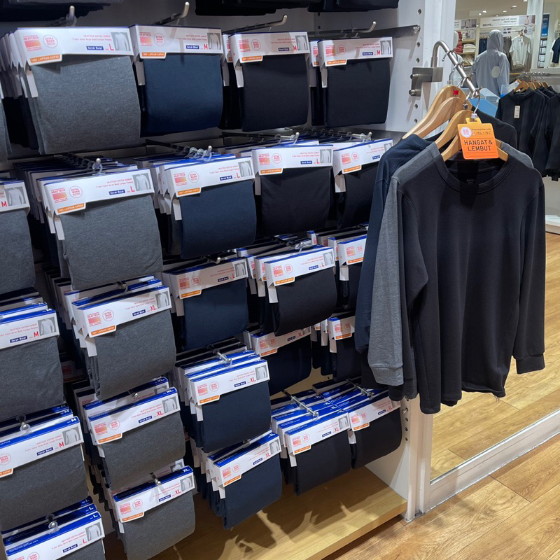 Tshirt Uniqlo Man HEATTECH extra warm