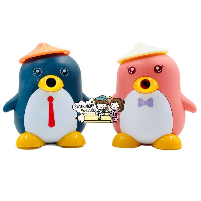 

( StaLand ) Sharpener Rautan Meja Anak Premium XiaoLingJing Pinguin Lucu 1
