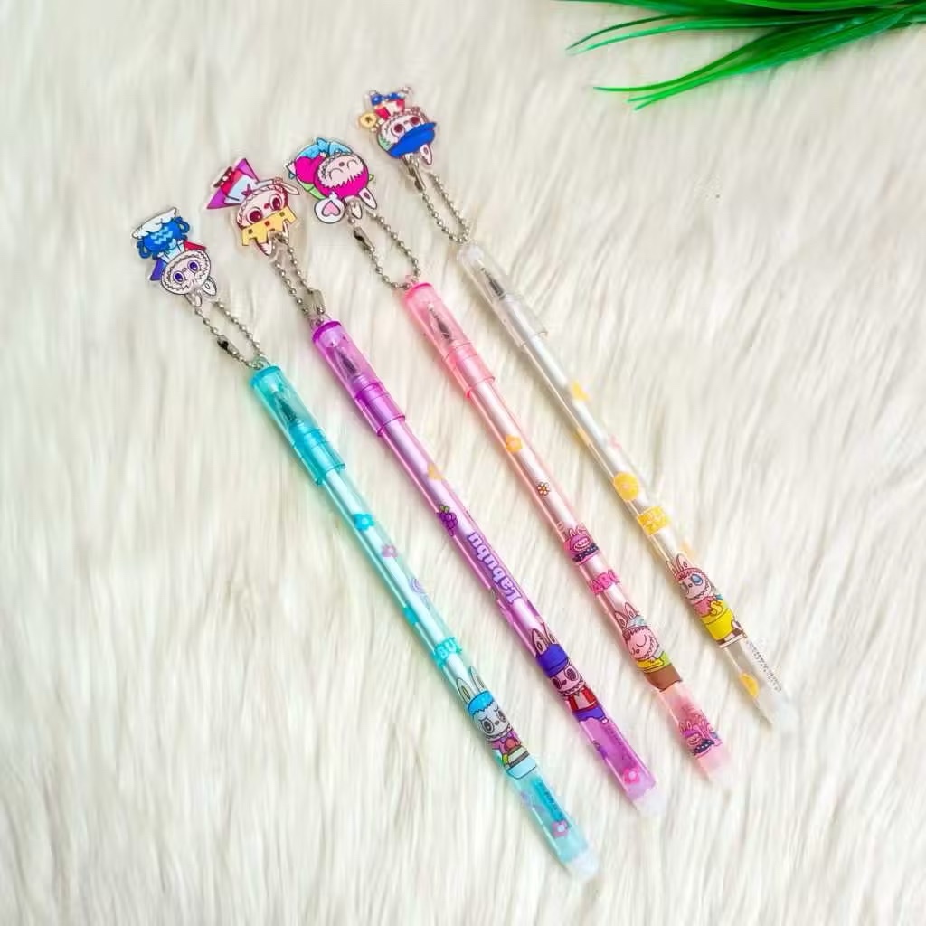 

Pulpen Anak Gantungan Labubu Akrilik Pen Gel Karakter Lucu Gemas Imut Unik