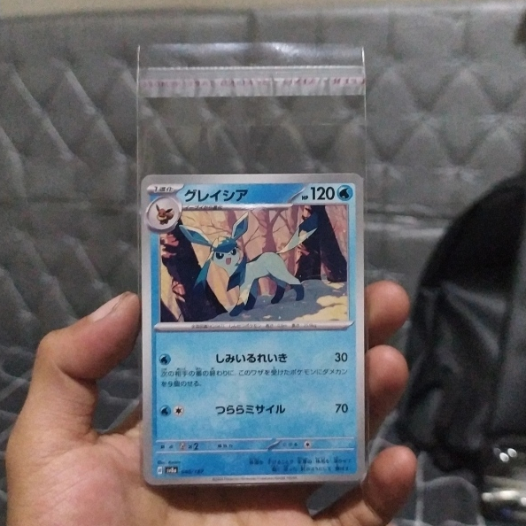 Kartu Pokemon JPN Glaceon - Terastal Festival Sv8a 040/187