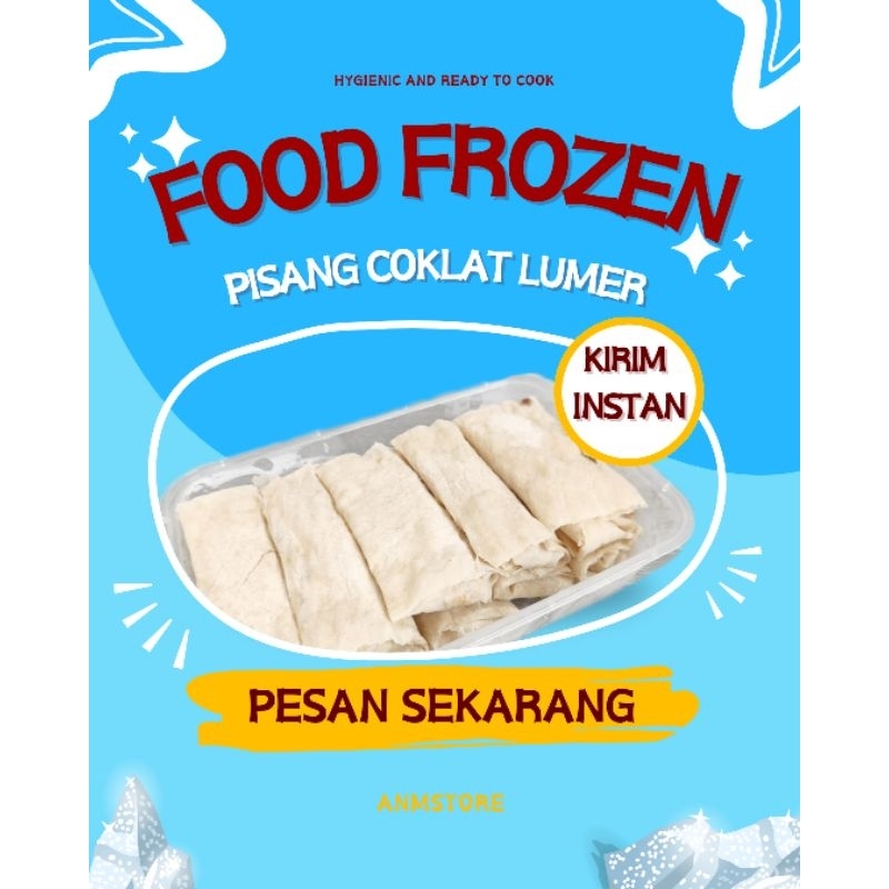 

Pisang Coklat Lumer | Pisang Frozen - PisCok isi 10 Frozen Food