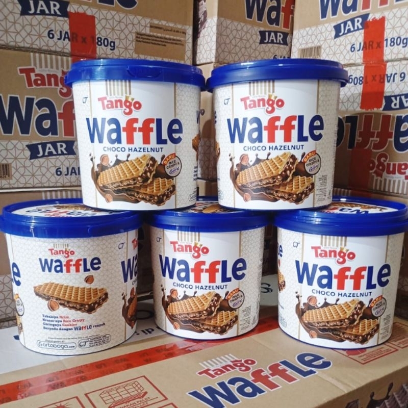 

Tango Waffle Jar Choco Hazelnut 180g 1 Dus isi 6