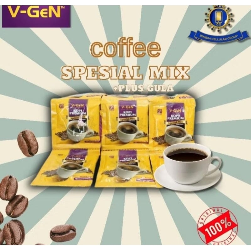 

Kopi V-Gen Premium plus gula
