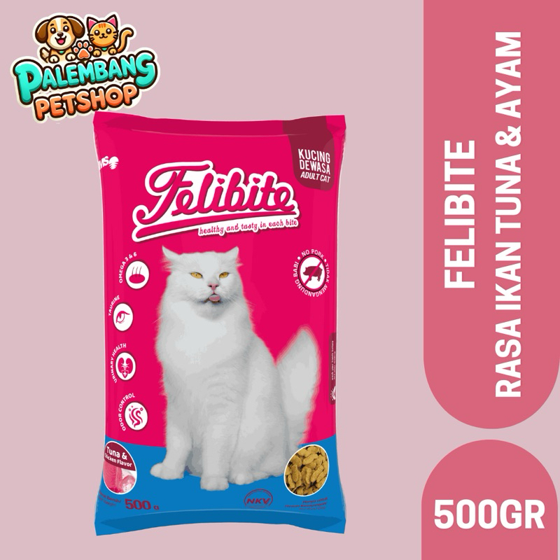 FELIBITE 500gr Makanan Kucing Dewasa