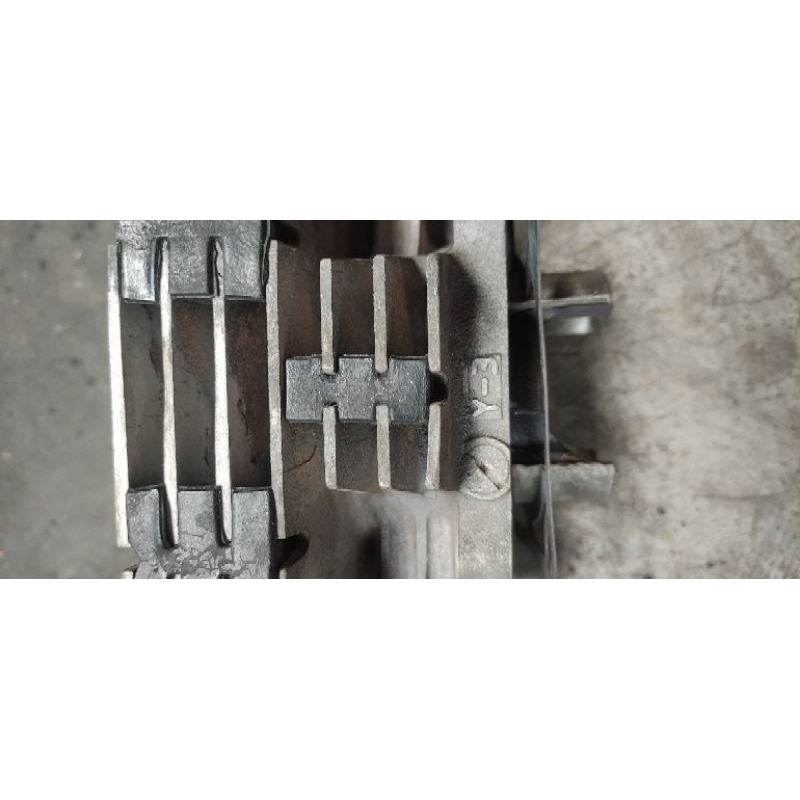 buring blok y3 os 125 no ob, no porting, original japan rx king