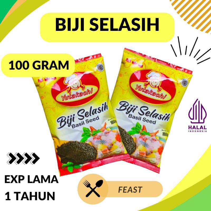 

Selasih Yutakachi/Biji Selasih/Basil Seed 1 Kg