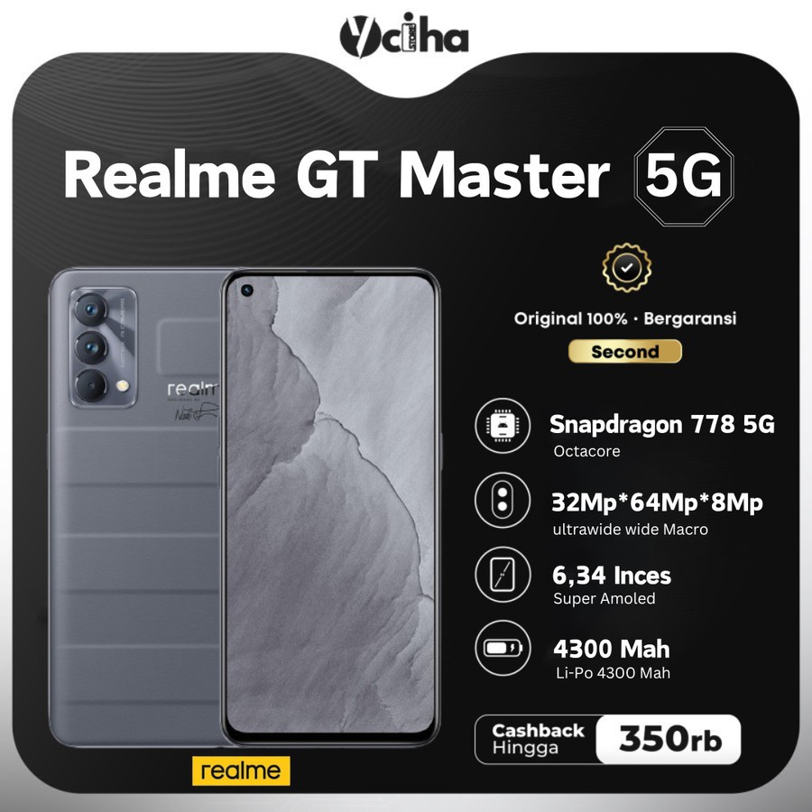 realme gt master edition 8/128 Second