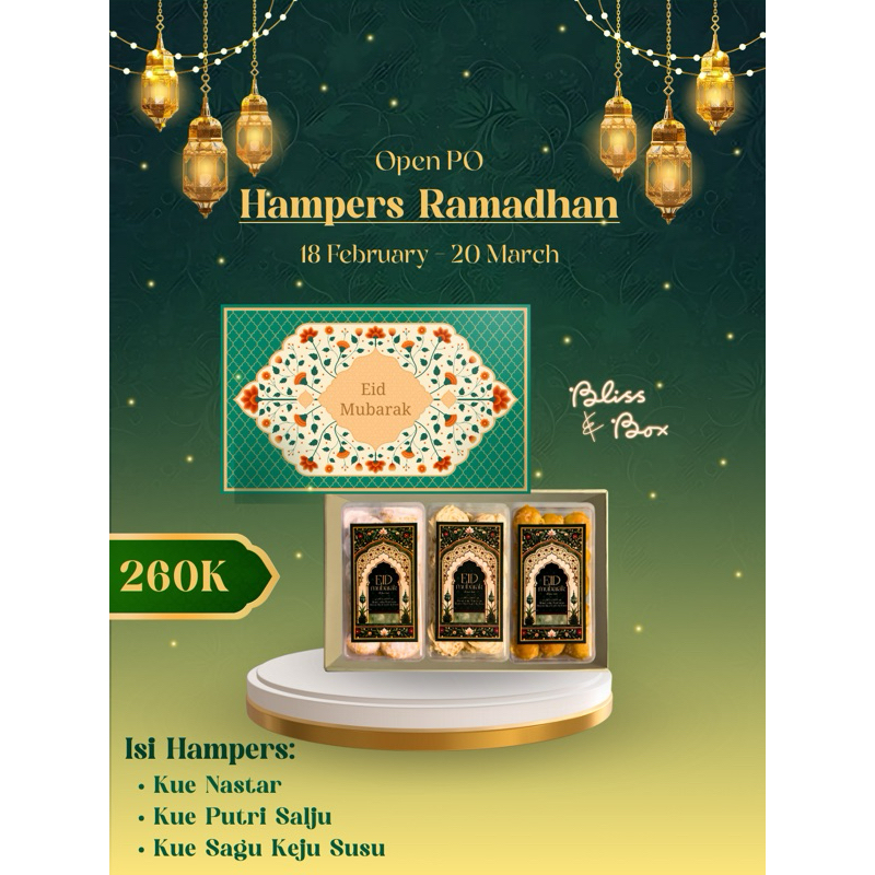 

Hampers Lebaran Idul Fitri Premium - Bliss and Box