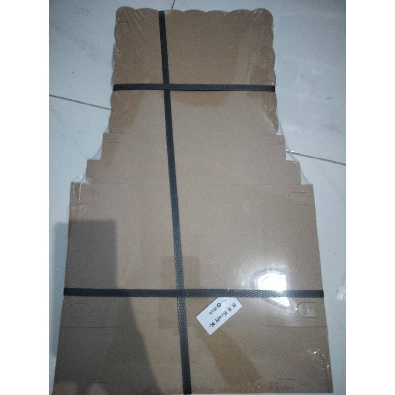 Box nasi / kardus nasi / kotak nasi UK 18x18 kraf