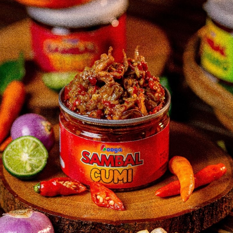 

BOOGA Cumi Sambal Pedas Manis Siap Saji Kemasan Praktis 150 Gram | Sambel | Tanpa Pengawet