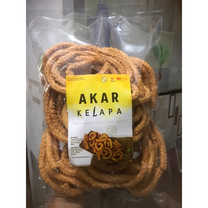 

Anita kue Akar kelapa wijen khas bekasi 250gram