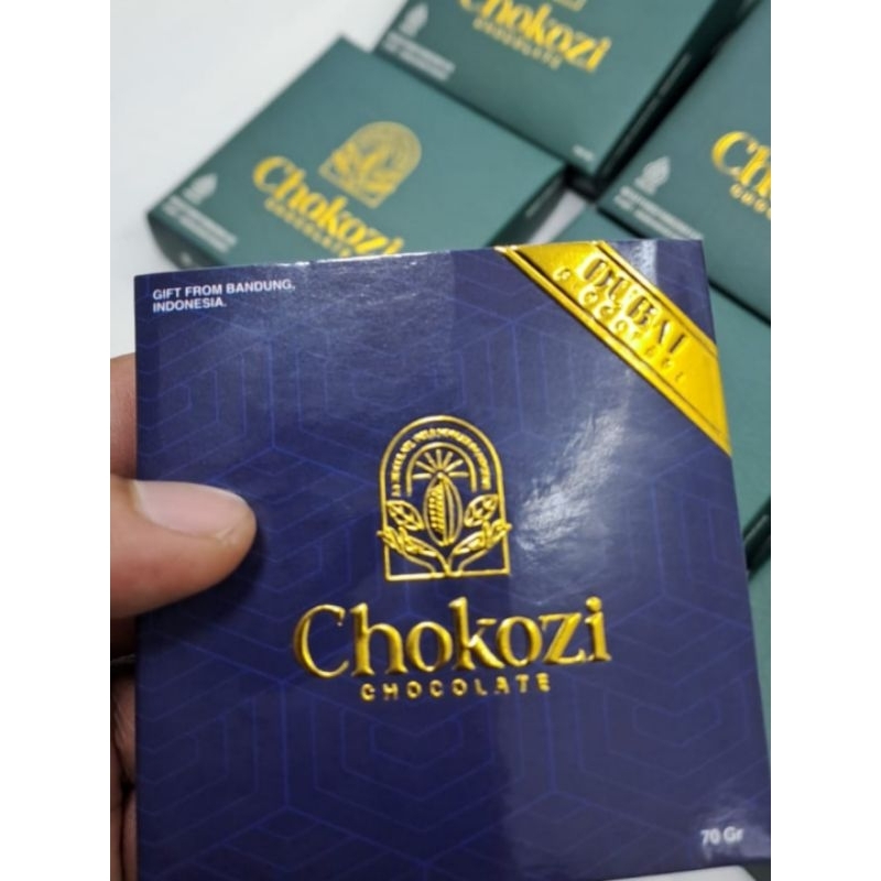 

RiDn CHOKOZI CHOCOLATE DUBAI SIGNATURE - PISTACHIO KUNAFA - 70 GRAM - MILK COUVERTURE