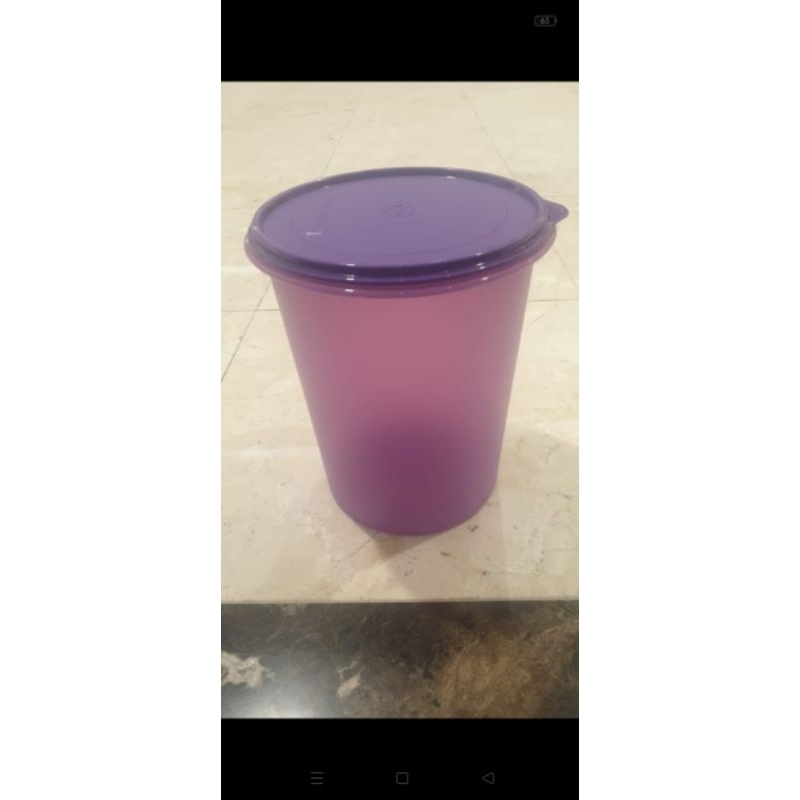 tall canister 10 L tupperware