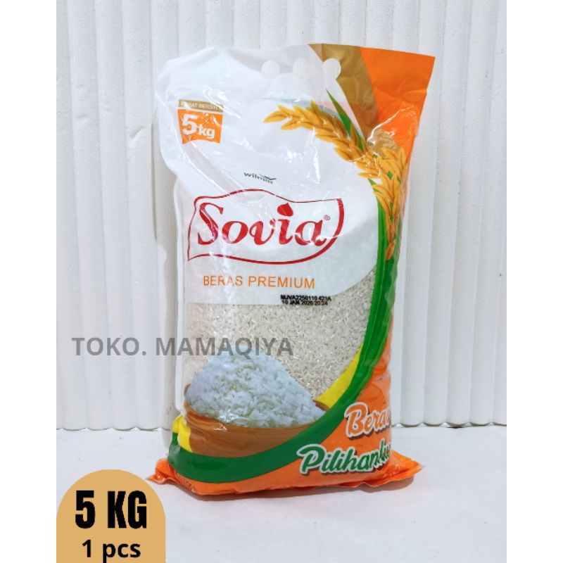 

PROMI BERAS 5 KG - BERAS SOVIA 5 KG KUALITAS PREMIUM TANPA PENGAWET DAN PEMUTIH