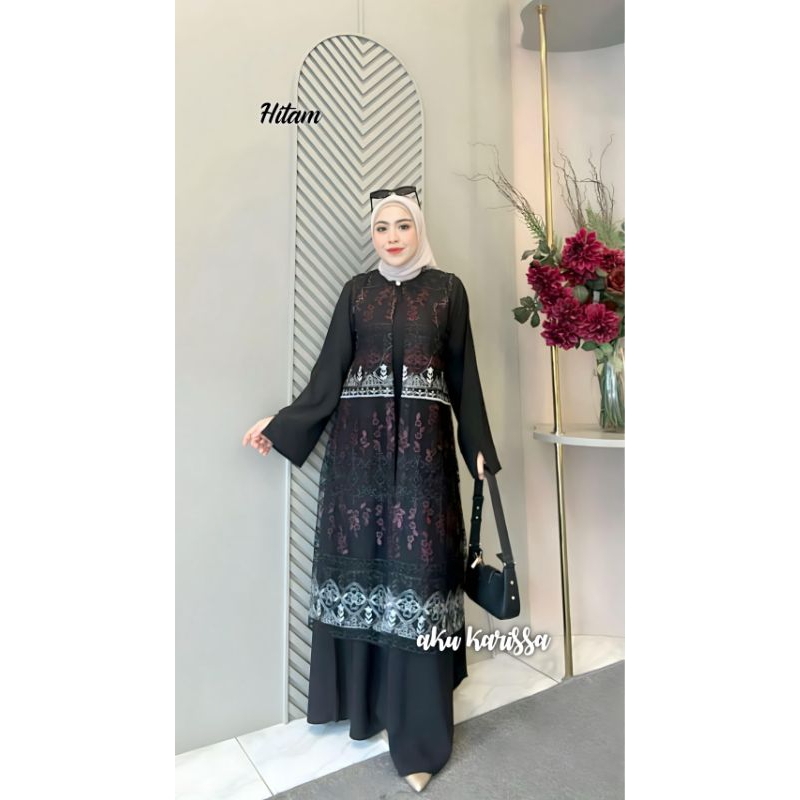 [PRE ORDER] OKTAVIA SET OUTER by AKU KARISSA / GAMIS OKTAVIA / GAMIS OUTER LEPAS PASANG / GAMIS OUTE