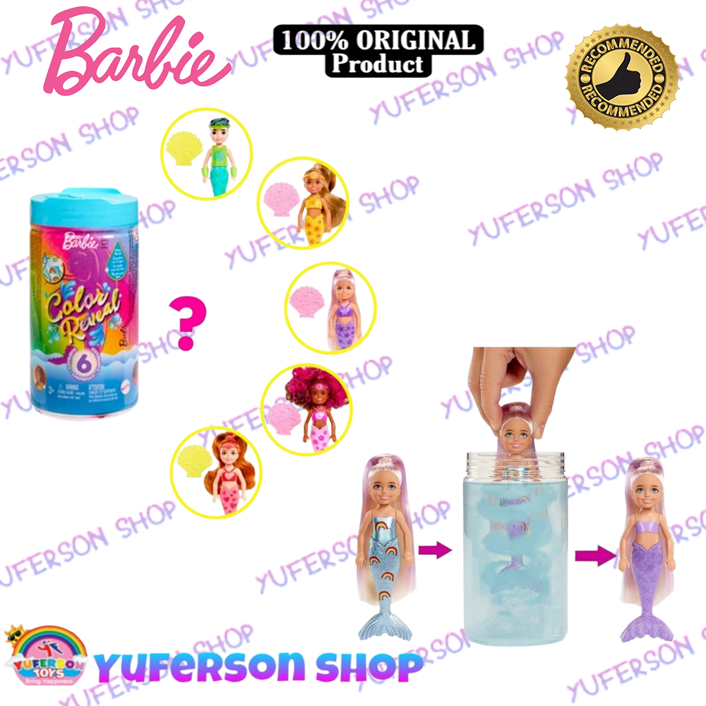 Barbie Chelsea Color Reveal Mermaid Doll