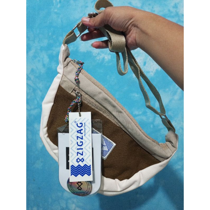 ZIGZAG SLING BAG PRIA TAS SELEMPANG