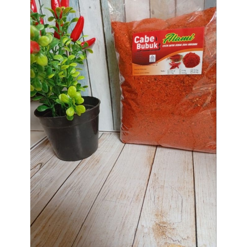

Cabe Bubuk Asli Pedas