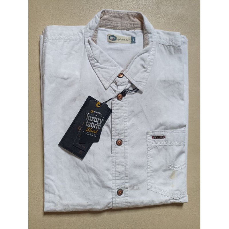 Kemeja Lengan Pendek/ Kemeja Emba Pria/ Kemeja cowok/ Atasan Kaos Pria