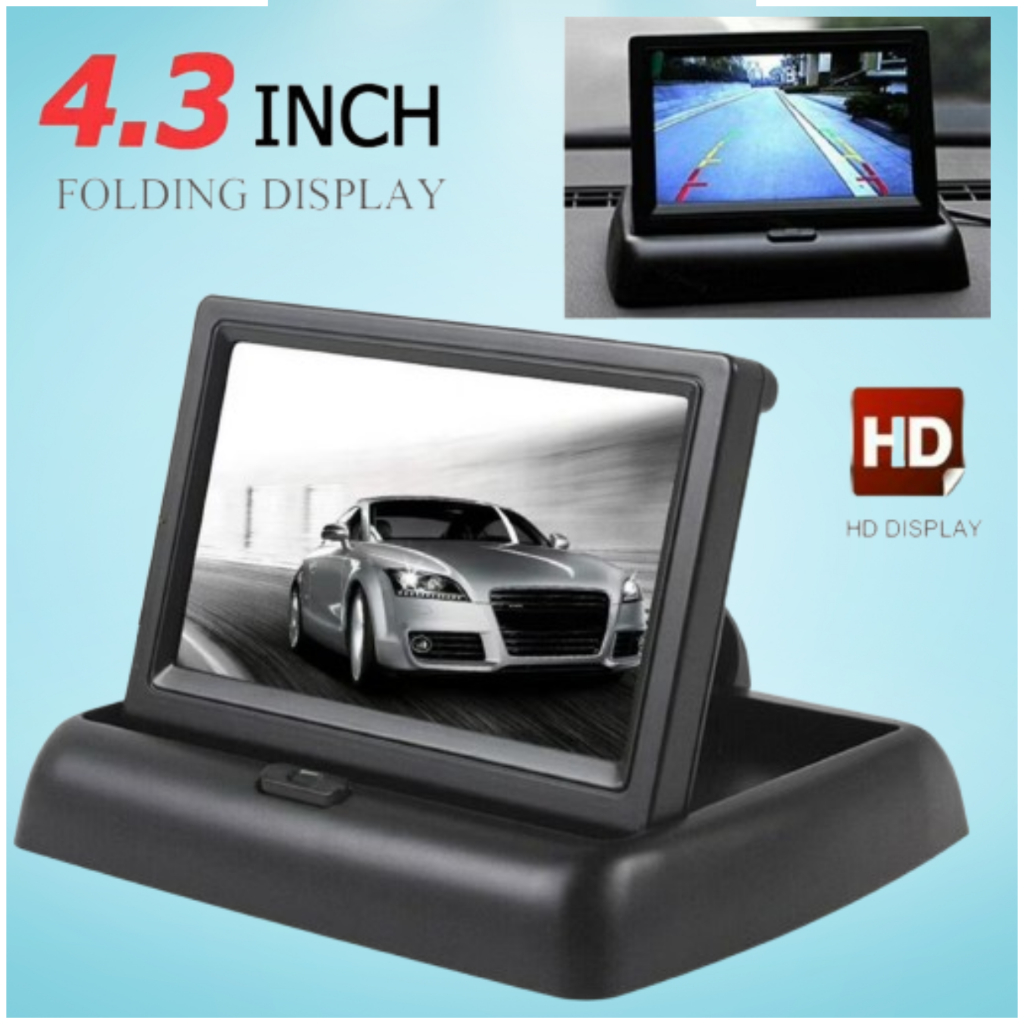 AUTONET Monitor Parkir Mobil 4.3 Inch TV Mobil Mini 5 inch 7 inch 9 inch