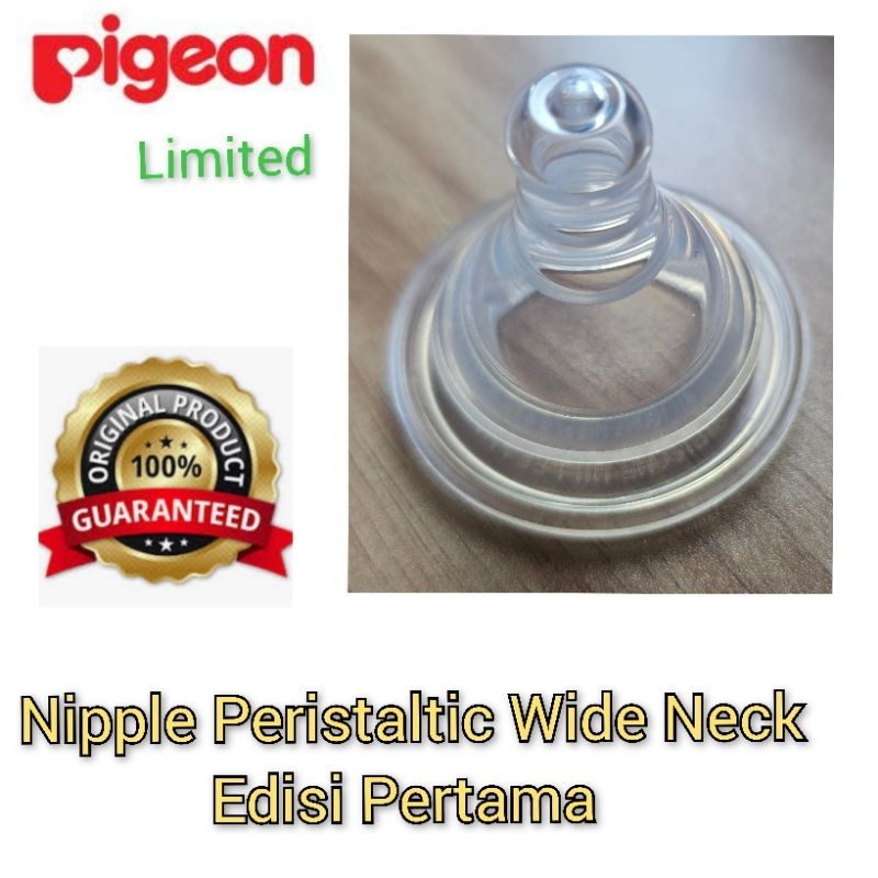 LIMITED ECERAN PiGEON Corporation Tokyo Nipple /  Dot Pigeon Teat Original Nipple Pigeon Peristaltik