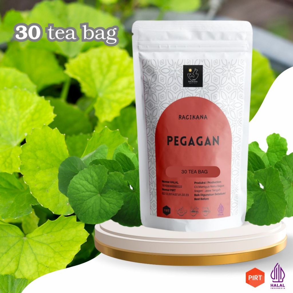 

TEH CELUP PEGAGAN / Centella Asiatica Tea / Teh Sirkulasi Darah / 30 Tea Bag
