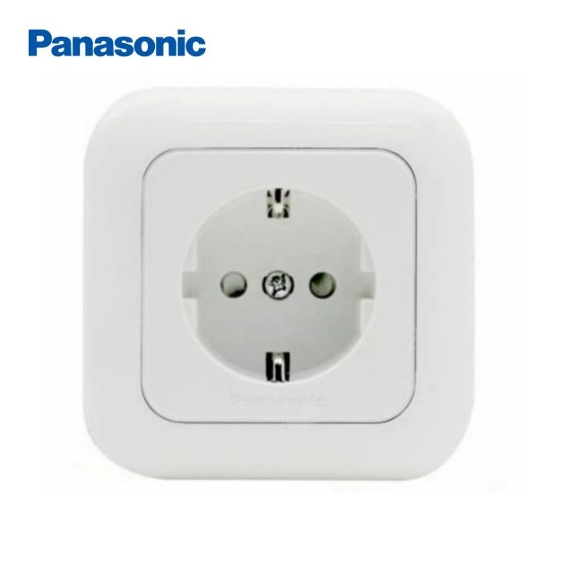 Panasonic stop kontak  cp wEJP warna putih