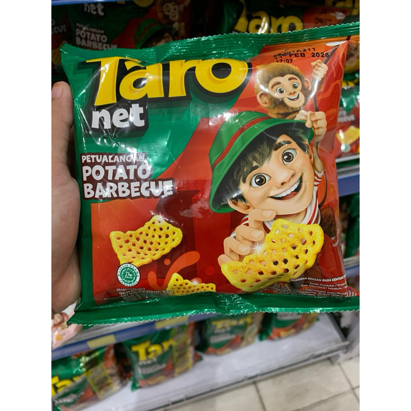 

snack taro kecil 1 renteng