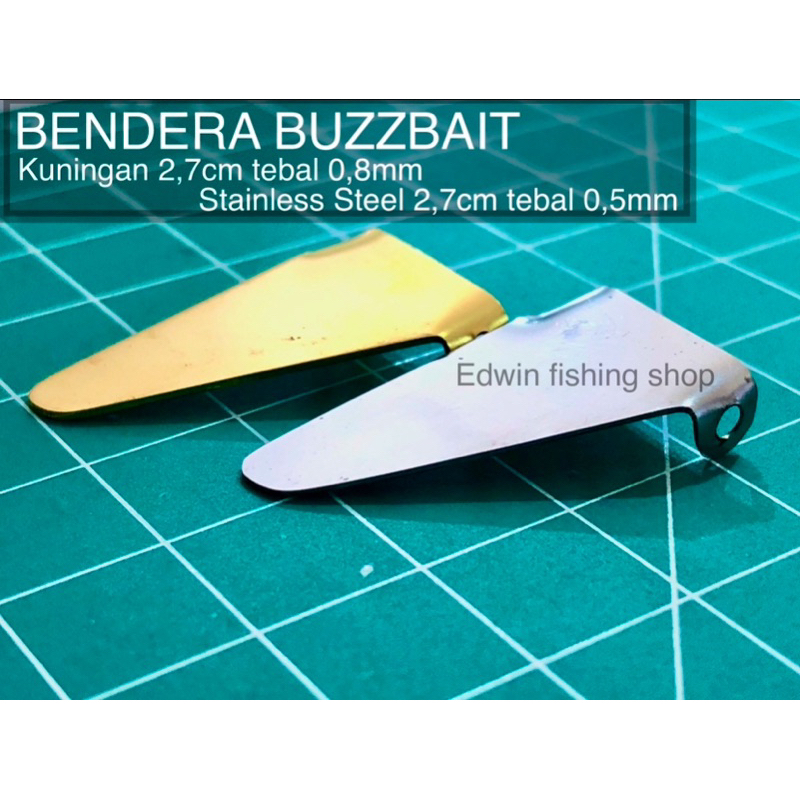 AKSESORIS MANCNG BENDERA BUZZBAIT / CLACKER BUZZBAITI