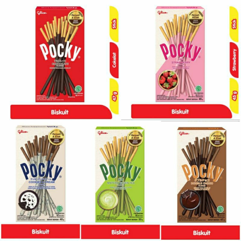 

Glico Pocky Biskuit Stick 40g