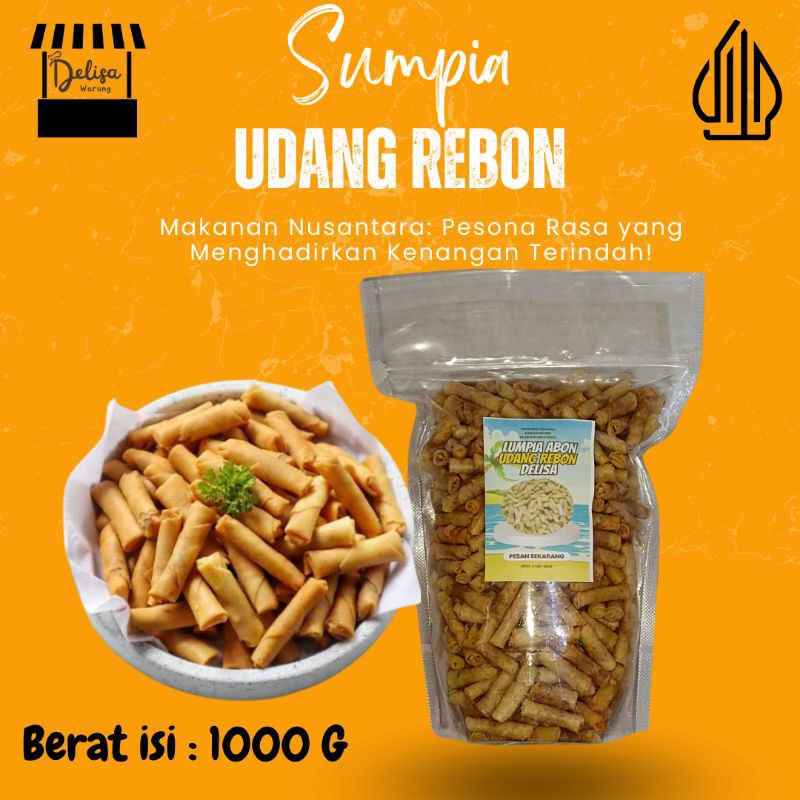 

SUMPIA UDANG REBON / LUMPIA UDANG 1 KILOGRAM / TERMURAH