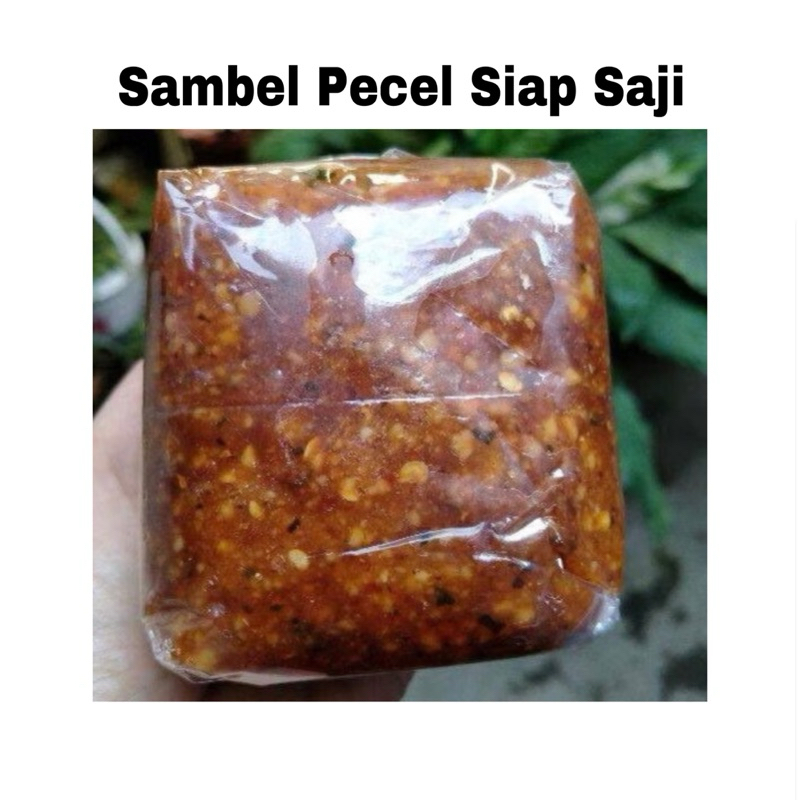 

Sambal Praktis. Sambal Pecel Siap Saji.
